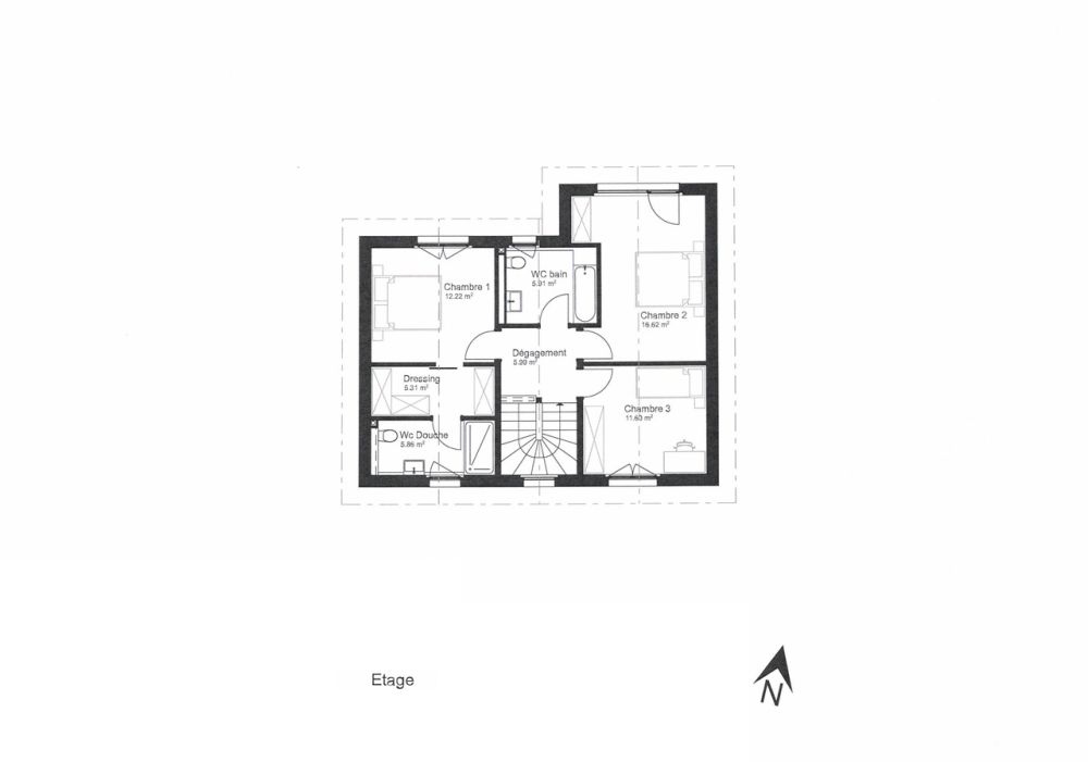 Les Giettes, Hameau du Nant - neues Chalet -  Bild 8