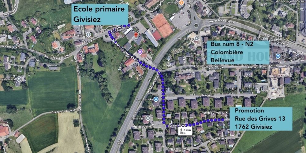 Magnifique attique 2,5 pcs avec grande terrasse à Givisiez - Bild 13