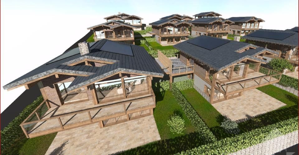 En construction, chalet traditionnel, quartier calme, vue panoramique - Chalet 4.5 pièces - image - 11