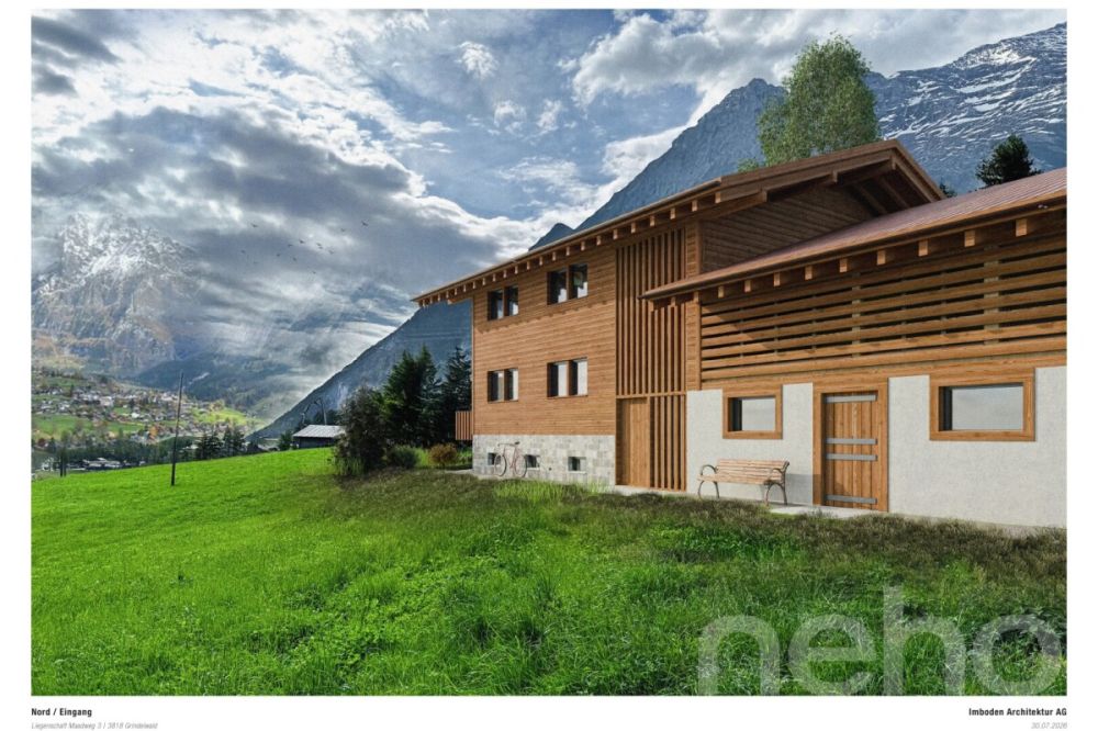 Wohnen unterm Giebel: 3.5-Zimmer, viel Holz und Eigerblick -  Bild 2