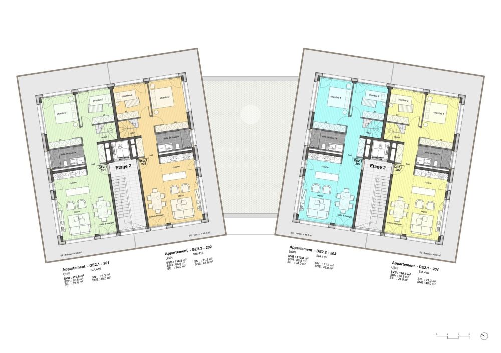 Vercorin - Echères 204 - duplex 4.5 pièces traversant - Plaquette de vente mise à jour_2 étage