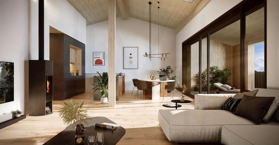 votre future maison contemporaine 5,5 pièces en Gruyère - Maison contiguë 5.5 pièces - image - 3