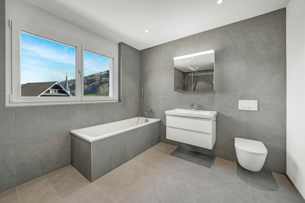 Moderne Doppelhaushälfte im Grünen mit Säntissicht - bezugsbereit -  Bild 13
