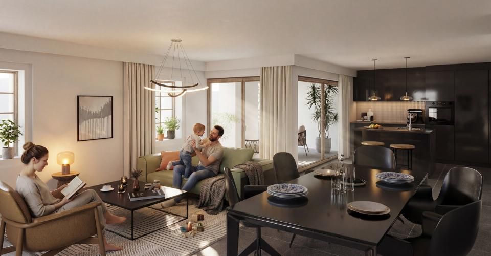 Appartement 3.5 pièces — Un cocon dans un écrin de verdure - Appartement 3.5 pièces - image - 4