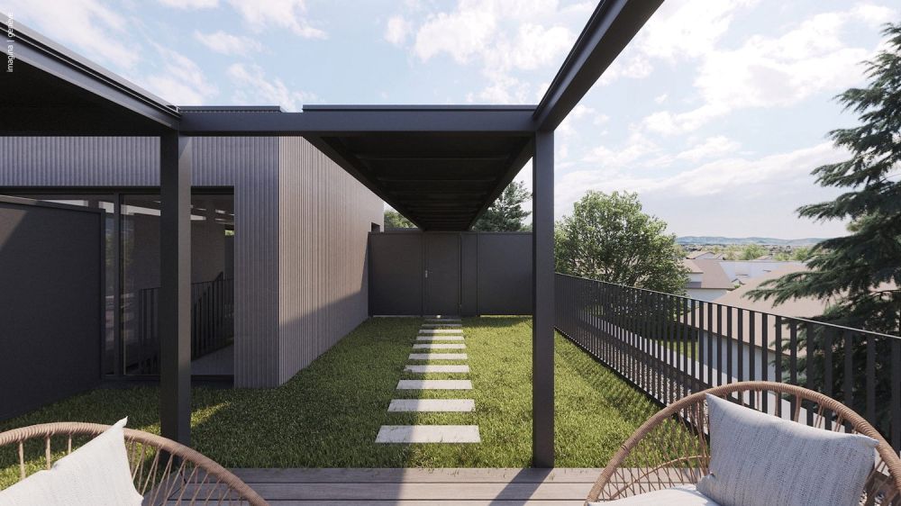 Neue Wohnung in Vessy mit Garten und Dachterrasse (THPE) -  Bild 3