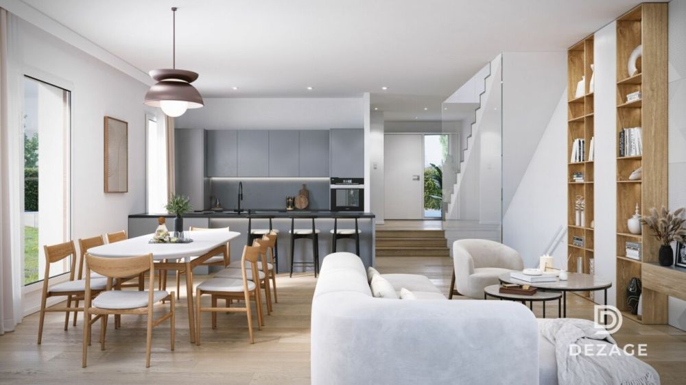 Villas LITHEA à Nyon : Une collection confidentielle de 3 villas contemporaines - VILLA 2 -  Bild 2