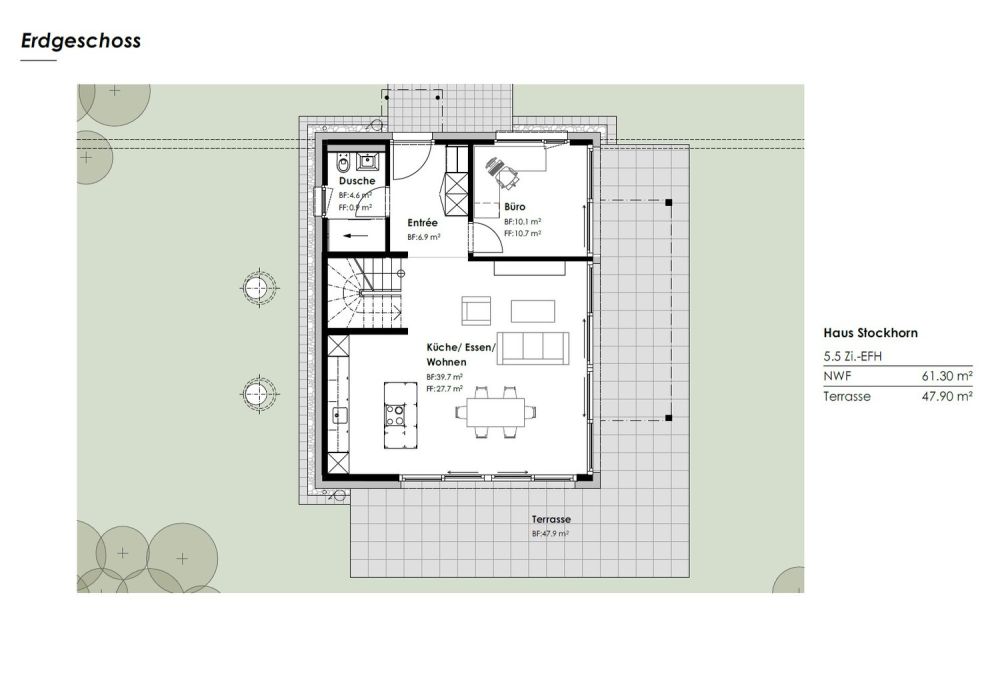 Neubau Einfamilienhaus mit Bergpanoramablick in Amsoldingen -  Bild 5