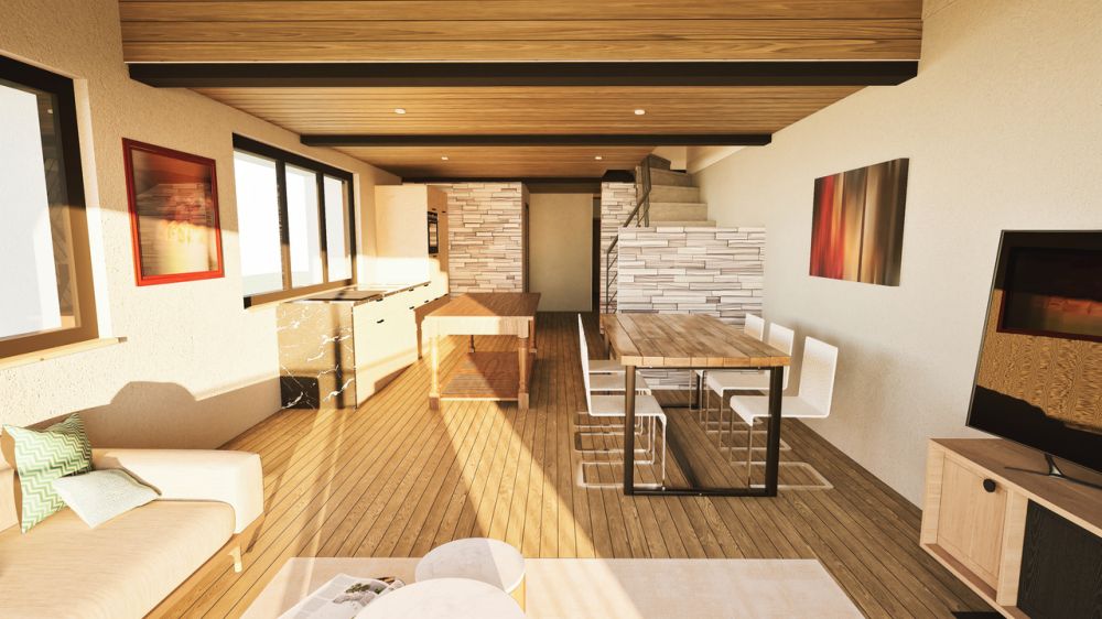 Primavera - 4.5 Maisonettewohnung Süd / West (P1 / P2 /P3) - Bild 3