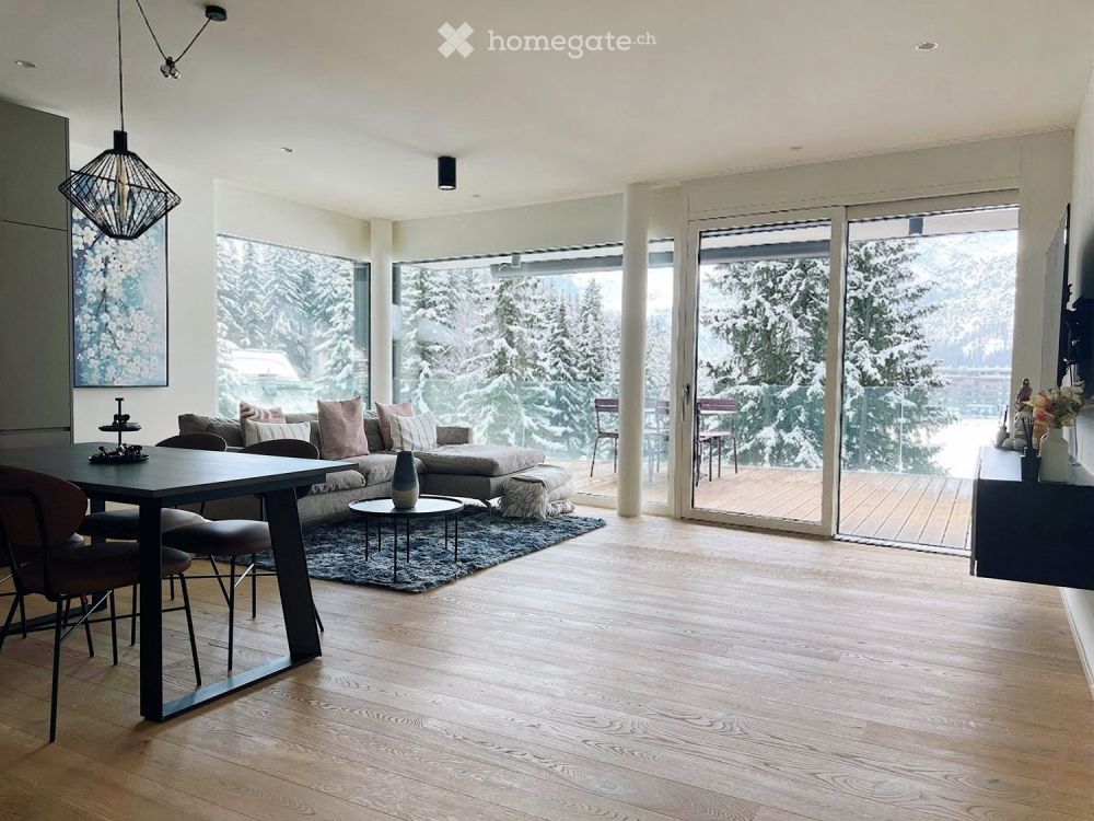 Exklusive 4-Zimmer-Neubau-Erstwohnung mit See- und Bergblick in Arosa -  Bild 2