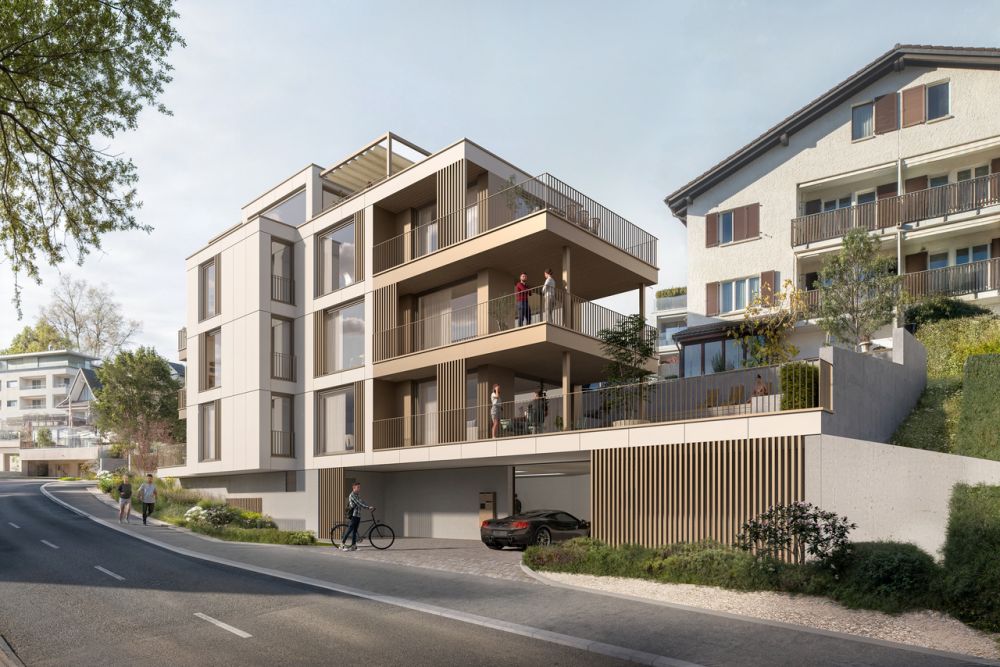 Neubau Résidence Épuré |  Stilvolle 3.5-Zimmer-Wohnung -  Bild 3