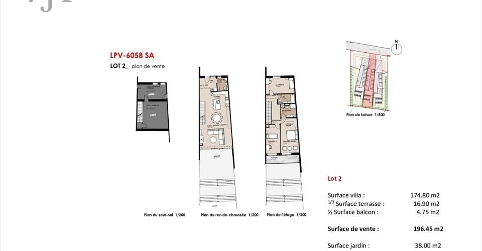 Design, lumière, nature : des villas prêtes à vous accueillir - Maison jumelée 4.5 pièces - image - 6