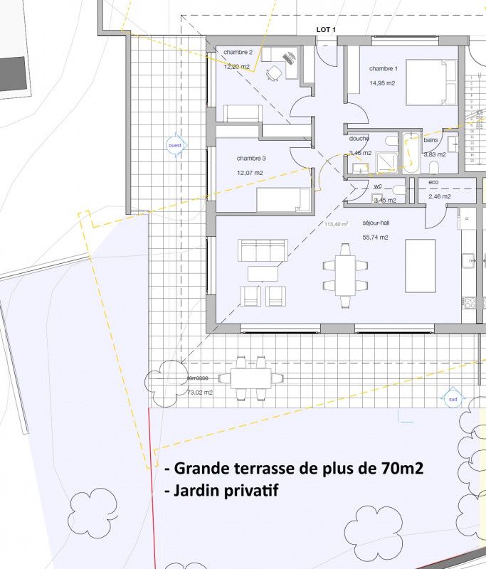 Dernier lot disponible! Démarage des travaux imminent! Magnifique 4,5 pièces -  Bild 4