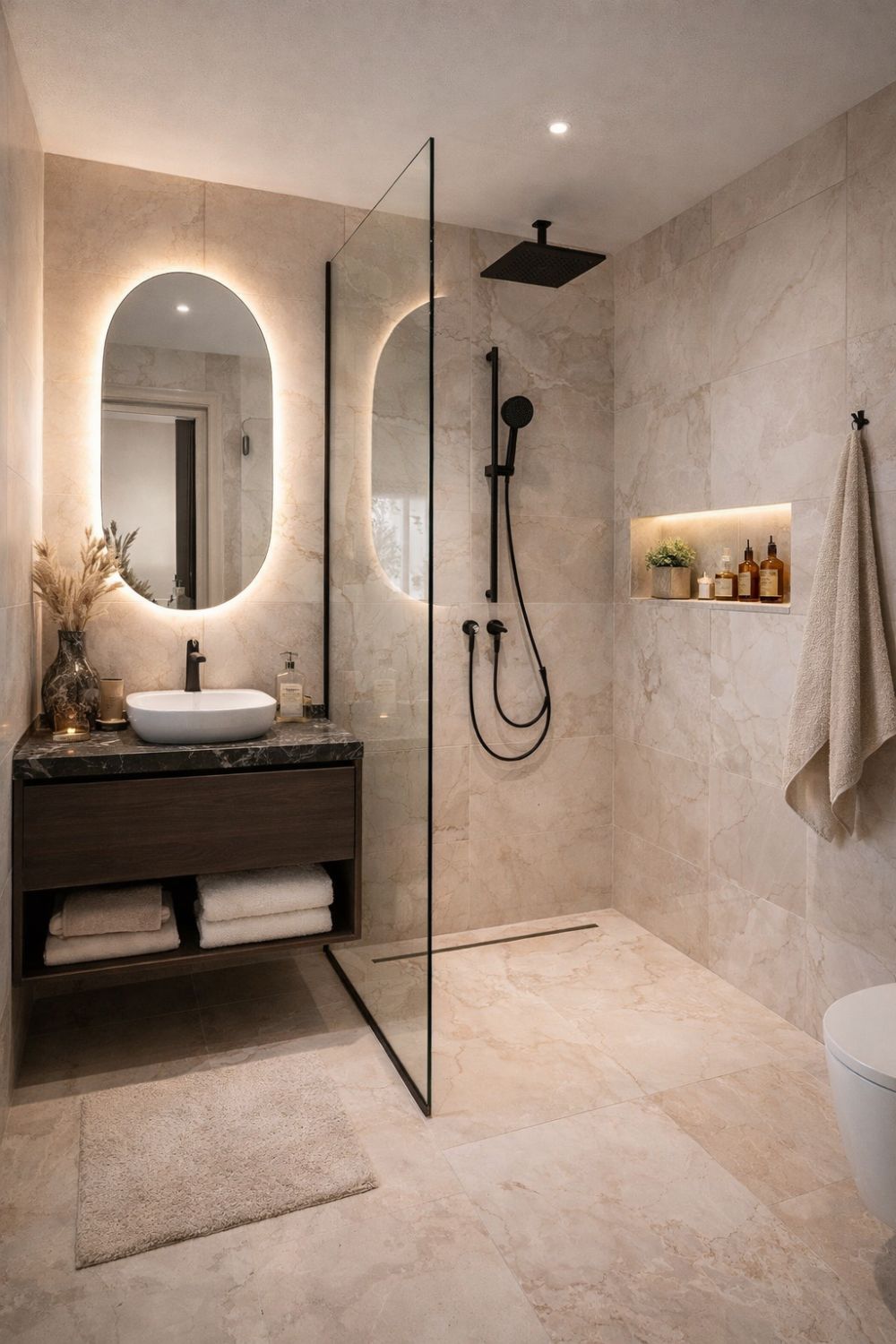 À vendre – Magnifique duplex 5.5 pièces neuf en PPE à Courrendlin -  Bild 8
