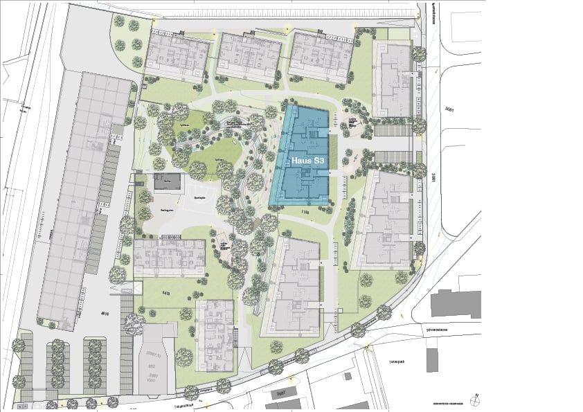 Sonnig, zentral und 43 m2 Balkon Südwest - Bild 4