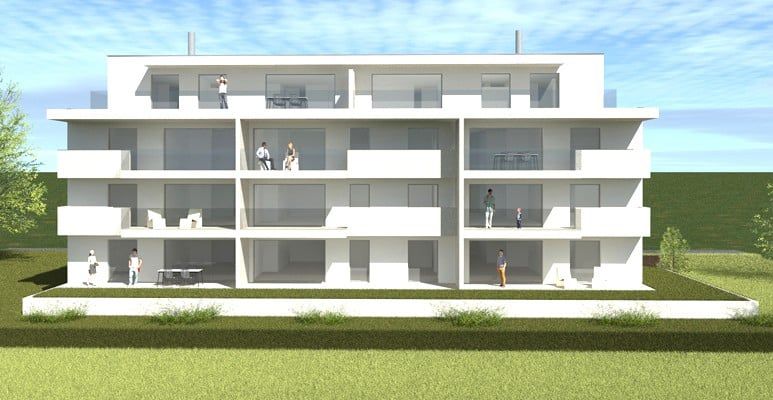 AUSSERGEWÖHNLICH! Appartements von hoher Qualität mit 3,5, 4,5 Zimmern und Dachgeschossen, ideal gelegen -  Bild 3