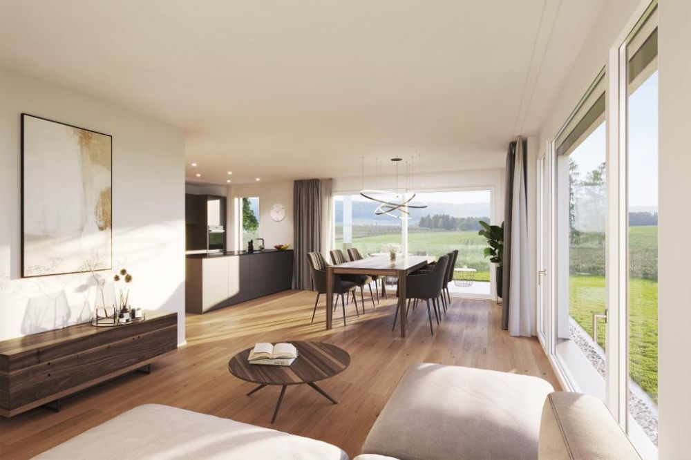 Moderne und grosszügige Einfamilienhäuser - 6-EFH_Frauenfeld_Innen_Wohnen_Final_01