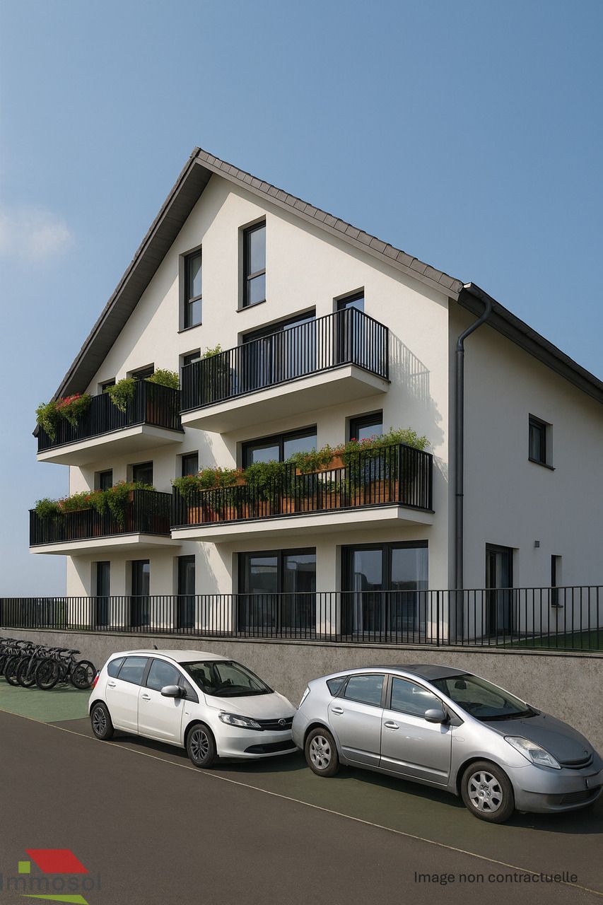 Daillens - 3.5 pièces neuf - Balcon - Belle Vue sur le Jura - Immosol | Daillens | Perspective