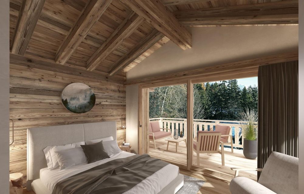 Luxuriöses Chalet mit 5,5 Zimmern in Crans-Montana auf Plan (mit Baugenehmigung) -  Bild 3