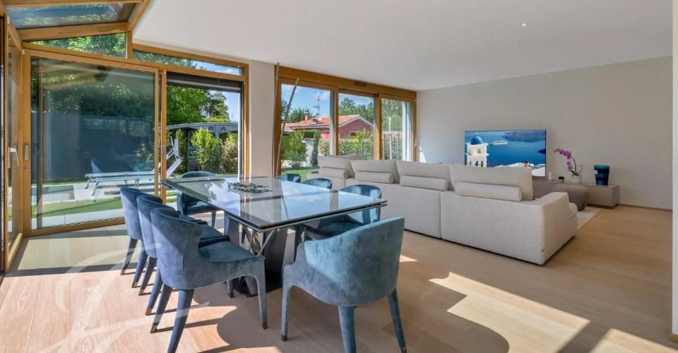 Une signature contemporaine au coeur de la rive gauche genevoise - Maison 8 pièces - image - 4