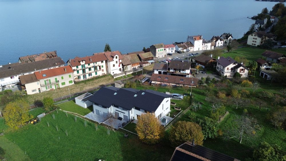 RARE : Villa mitoyenne de 5,5 pcs neuve avec vue sur le lac Léman ! - Bild 5
