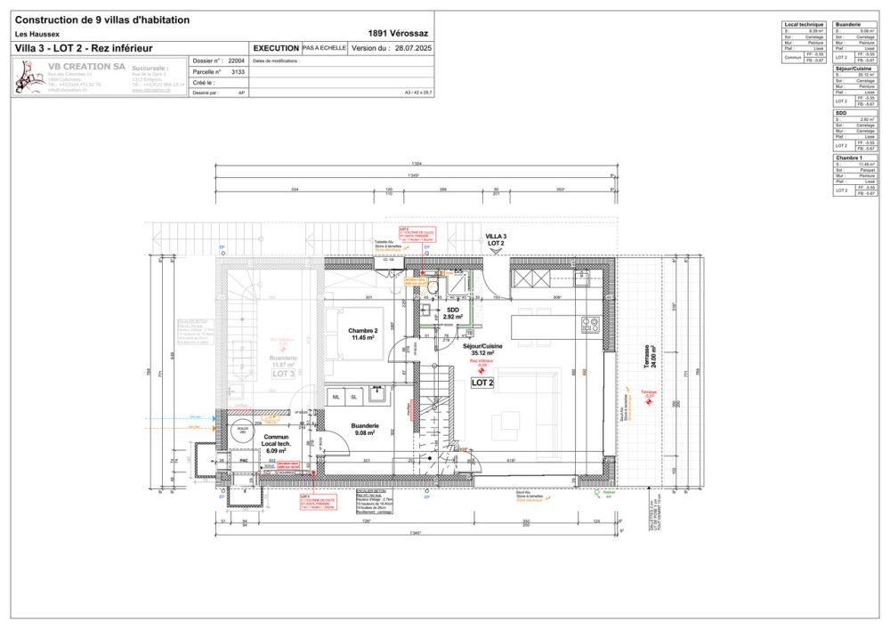 Prächtiges Reihenchalet-Villa mit 4,5 Zimmern in Vérossaz -  Bild 5