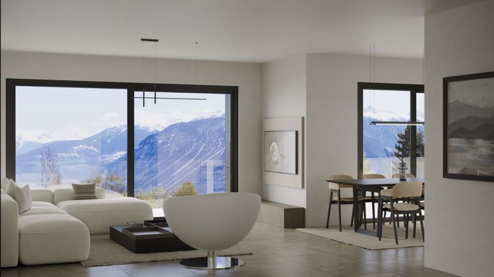 Appartement 3.5 pièces neuf avec terrasse et jardin privatif à Crans-Montana -  Bild 7