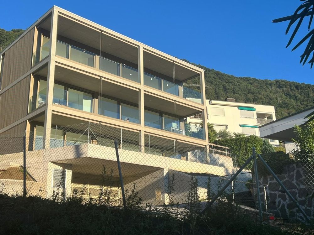 NUOVO APPARTAMENTO 2.5 LOCALI, AMPIO GIARDINO E VISTA LAGO -  Bild 9