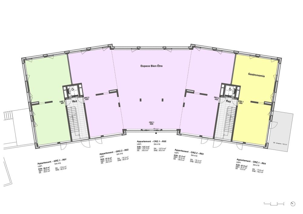 Promotion - Les Echères - 2307-ECHE-EXE-9505 Rez-de-chausse?e