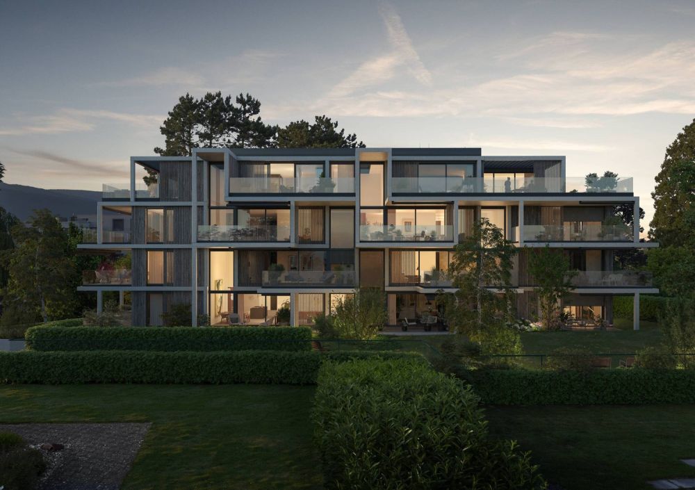 EXKLUSIVE NEUBAUWOHNUNG MIT TERRASSE UND EINZIGARTIGER ARCHITEKTUR AM BIELERSEE -  Bild 6