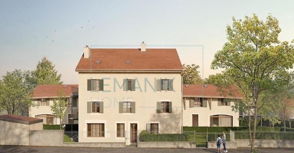 En Construction : Duplex de 5 pièces avec jardin à Troinex ; Promotion : CLOS DES HAIES - Duplex 5 pièces - image - 1