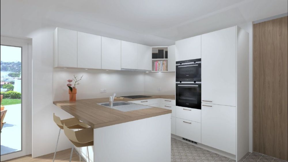 NEUES PROJEKT: 3.5-Zimmer-Wohnung im ersten Stock - Imagerie cuisine