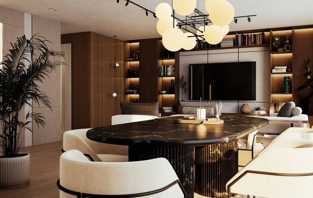 Appartamento di 5.5 locali piano terra con giardino di 200 m2 in nuova costruzione di pregio -  Bild 4