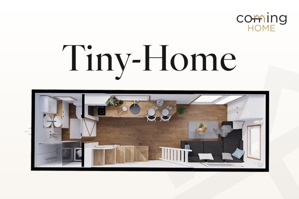 Tiny House zu verkaufen - Kompakt, komfortabel und umweltfreundlich -  Bild 1