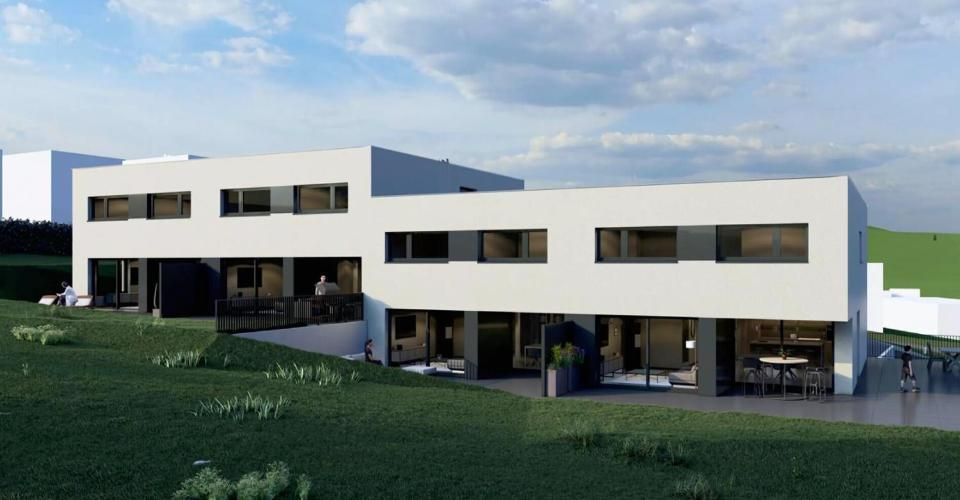 Villa mitoyenne neuve et moderne de 5.5 pièces à vendre au Noirmont - Maison contiguë 5.5 pièces - image - 2