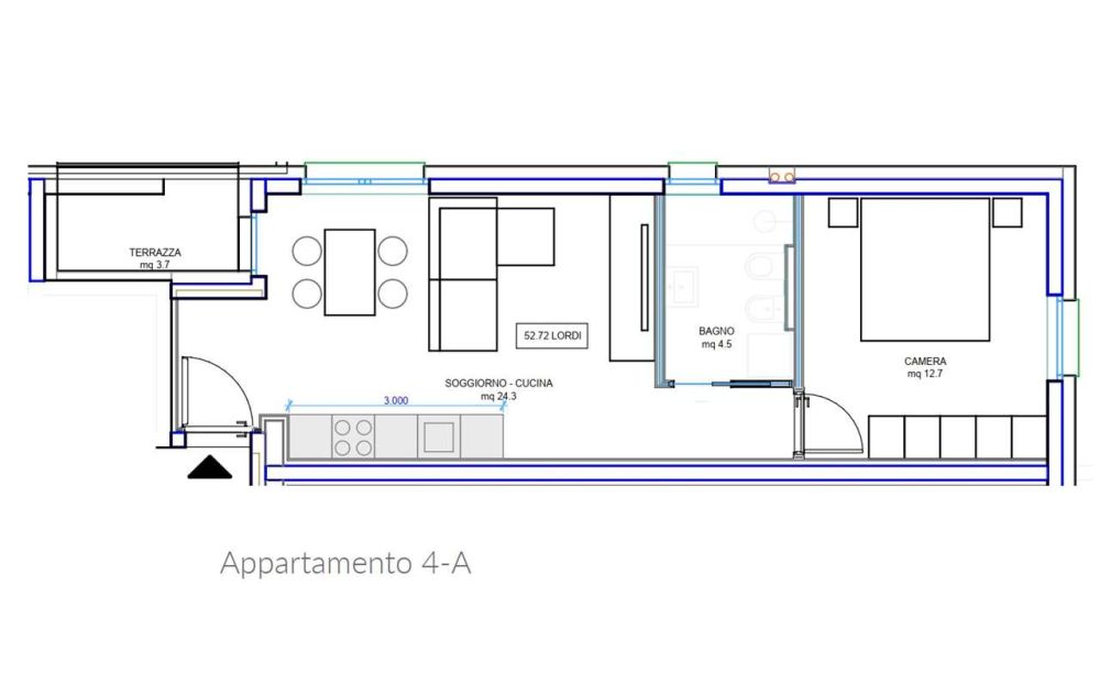 Stabio-Ligornetto - 2,5 Zimmer Neubau -  Bild 3