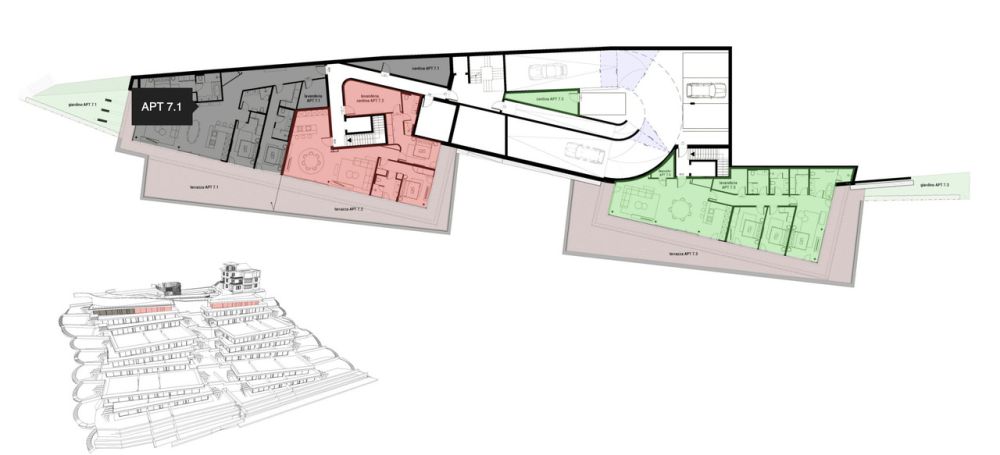 Attico in vendita a Lugano con Terrazza, Giardino e Vista Lago - Bild 13