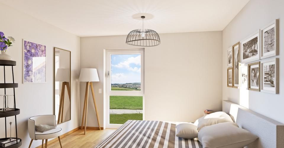 Combremont-le-Grand, villa à vendre, 4.5 pièces, dès Fr. 795'000.- - Maison contiguë 4.5 pièces - image - 9