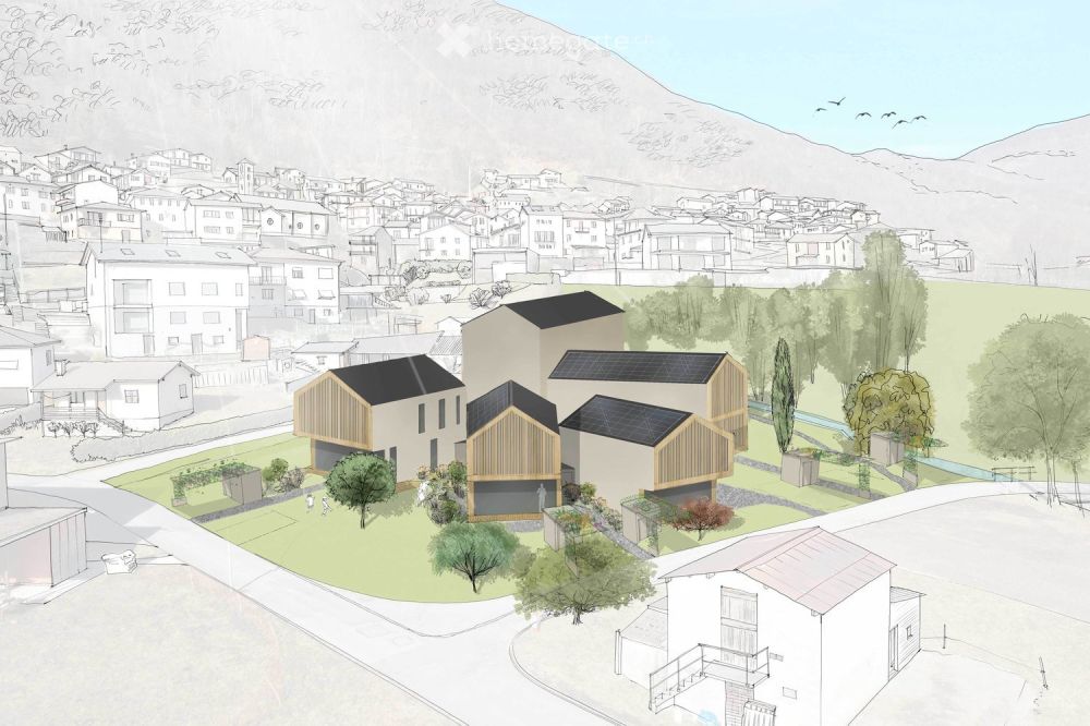 Ultime 3 case in vendita a Isone: qualità Schwörer Haus in un progetto unico di atelier ribo -  Bild 1