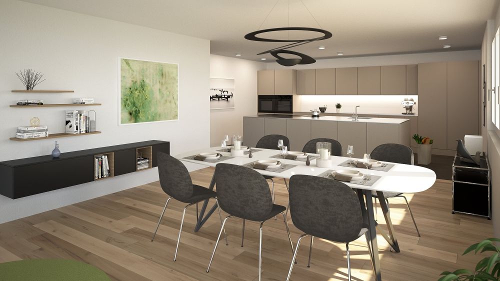 Individuell gestaltbares Terrassenhaus über dem Bielersee - Bild 2