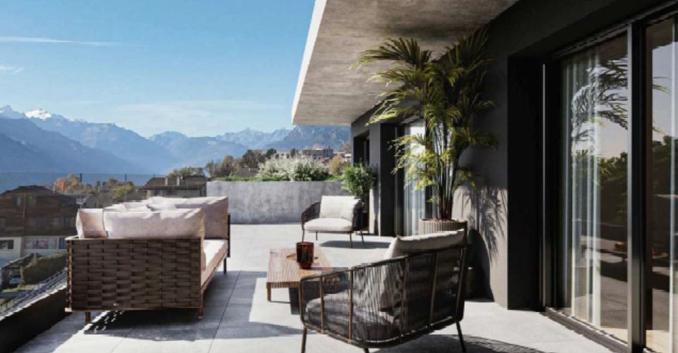Nouvel attique de 4.5 pièces sur plan avec terrasse - Les Terrasses à Willy - Appartement 4.5 pièces - image - 6