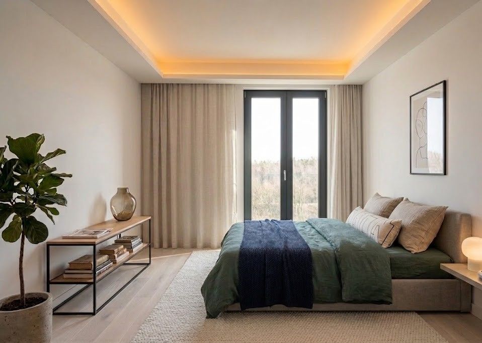 Moderne 3.5-Zimmer-Gartenwohnung mit unverbaubarem Blick ins Grüne -  Bild 3