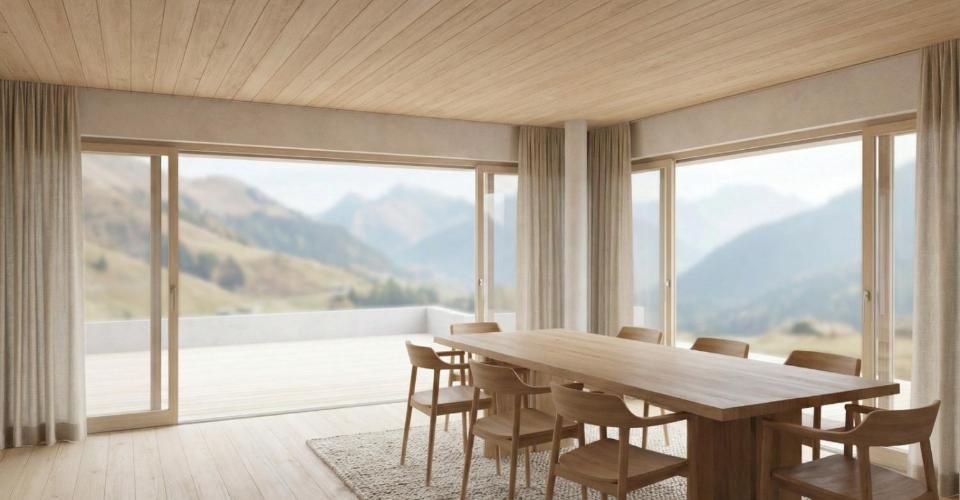 Chalet de charme, terrasse Sud 44 m² et vue alpine dégagée _ LOT 1 : Un 3.5 Pièces Rare - Appartement 3.5 pièces - image - 1