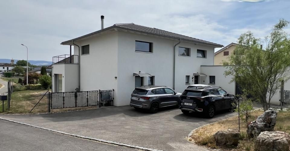 Maison contemporaine en lisière de forêt à Bonfol - Maison 5.5 pièces - image - 2