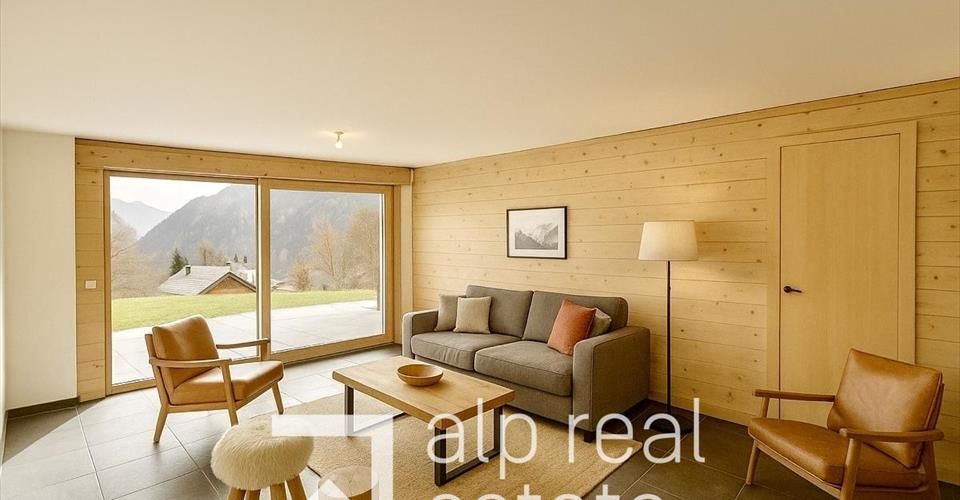 2.5 pièces neuf avec terrasse Sud et vue montagne - Appartement 2.5 pièces - image - 1