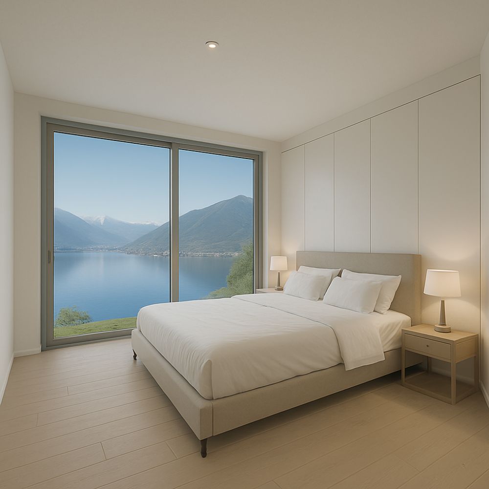 STUPENDA ED ESCLUSIVA VILLA VISTA LAGO 6.5 LOCALI A PUGERNA -  Bild 6