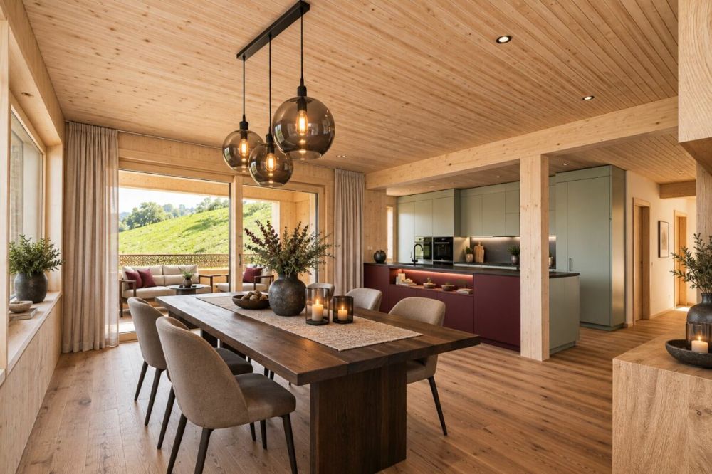 DER Logenplatz über dem Bodensee - 3.5-Zimmer-Erdgeschosswohnung in Vollholzbauweise mit traumhaftem Weitblick -  Bild 5
