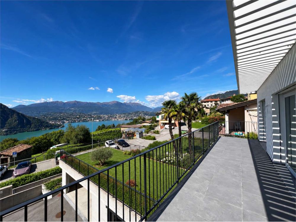 Rif. 2713 Pugerna Villa di nuova costruzione con giardini e vista lago -  Bild 2