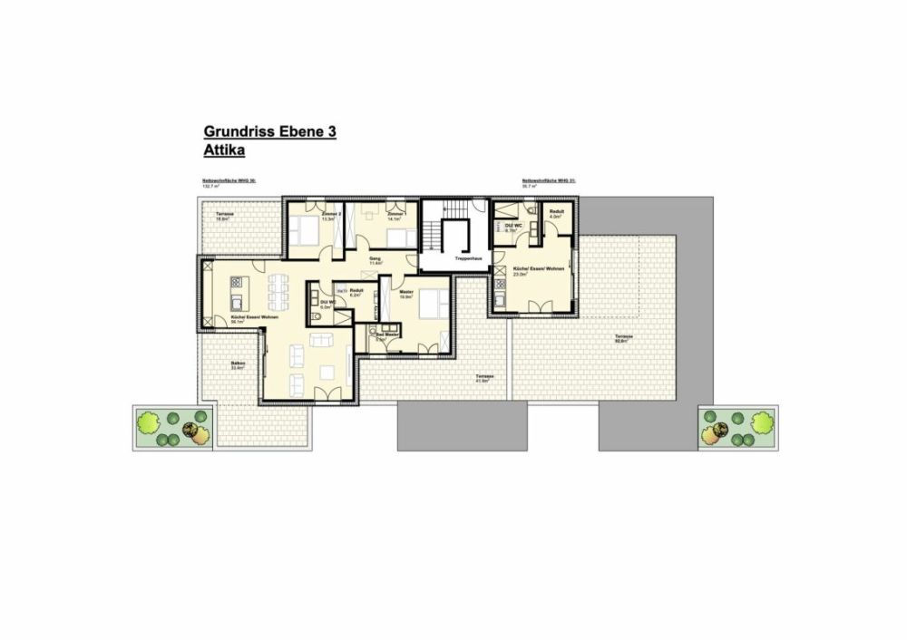 ATTRAKTIVES WOHNEN MIT WEITBLICK; 4 1/2 Zimmer Attikawohnung -  Bild 7