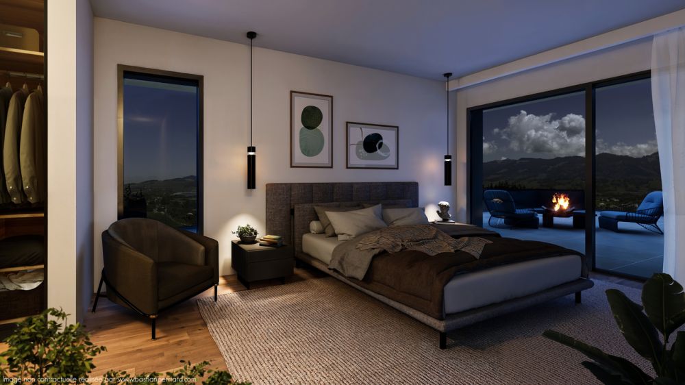 APPARTEMENT 4.5P DE STANDING AVEC TERRASSE ET VUE PANORAMIQUE - LOT 04 - Bild 6