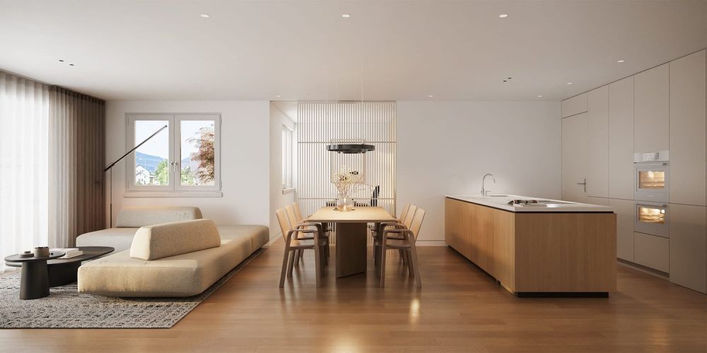 5.5-Zimmer-Doppeleinfamilienhäuser «Wolfacker» – Neubau in Stüsslingen, 4 Einheiten verfügbar -  Bild 3